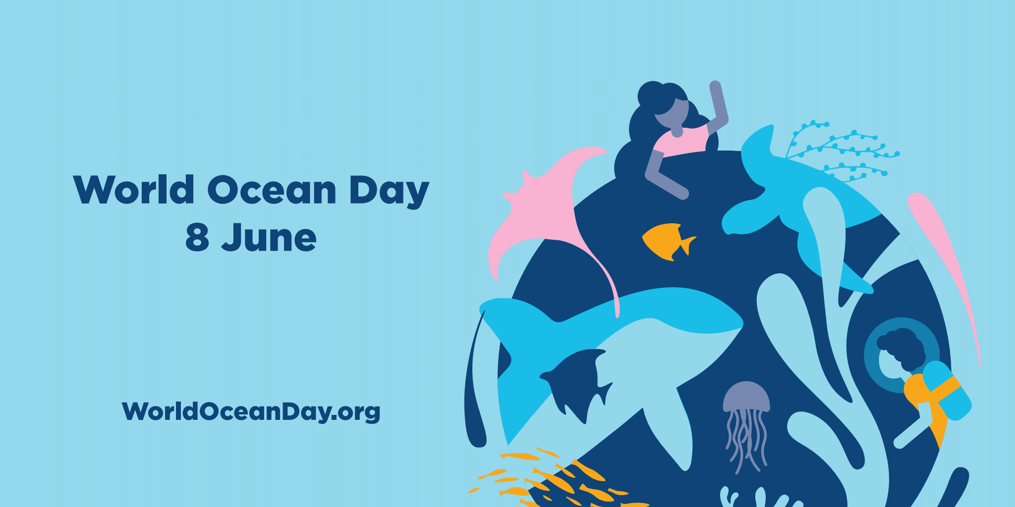 World Oceans Day 2021 Logo